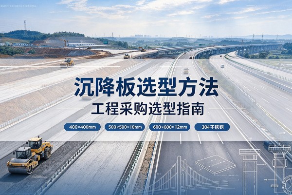 白城沉降板选择方法