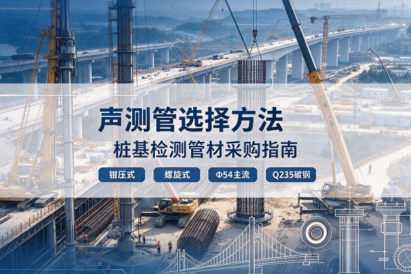 白城声测管选型标准