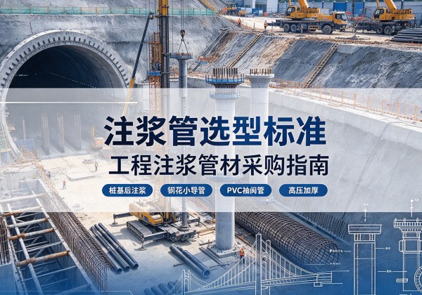 白城注浆管选型标准